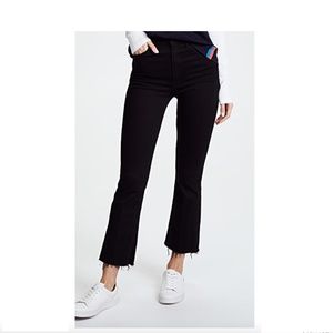 Mother Denim The Hustler High-Rise Ankle Fray Jeans Size 29